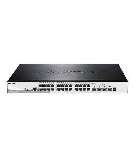 SWITCH POE D-LINK 28-PORT SMART + 4X 10G
