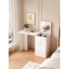 COIFFEUSE 234 1 TIROIR ET 1 PORTE BLANC
