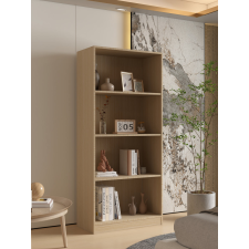 BIBLIOTHEQUE ND80 80CM EFFET CHENE