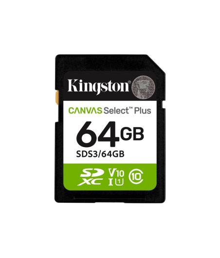 KINGSTON CANVAS SELECTPLUS SDXC 64GO