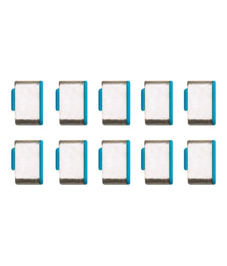 LINDY USB C PORT BLOCKERS 10 PACK BLUE