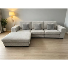 CANAPE D'ANGLE HC2401-LHF ANGLE GAUCHE EN TISSU COTELE BEIGE