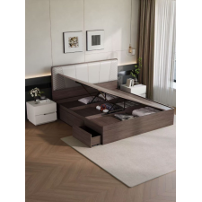LIT COFFRE 160X200CM AVEC RANGEMENT XZH053 (8801)