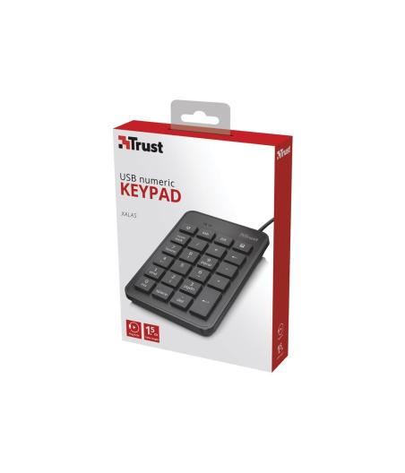 CLAVIER FILAIRE TRUST PAVE NUMERIQUE XALAS