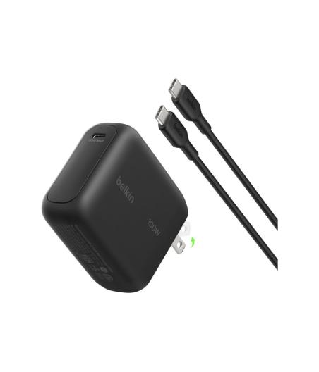 CHARGEUR TELEPHONE BELKIN 100W 1C GAN WALL CHARGER W/5A C-C