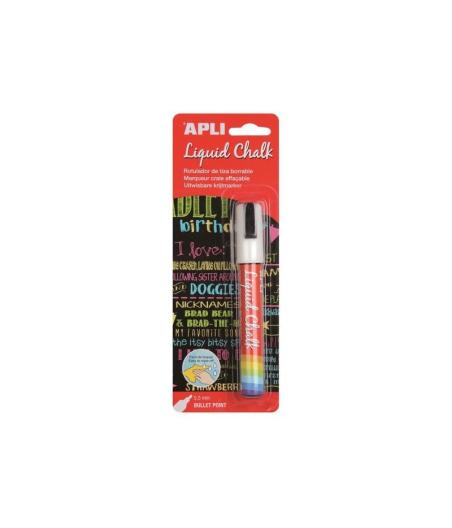 MARQUEUR CRAIE LIQ EFFACABLE 5,5MM BLANC