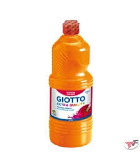 GIOTTO GOUACHE EXTRA QUALITY SUPER CONCENTREE - FLACON 1L - ORANGE