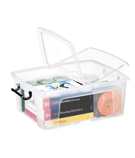 BOITE DE RANGEMENT 24L (EN SACHET) CRISTAL