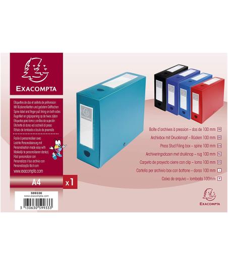 BOITE DE CLASS D100MM PRESSION PP VERT