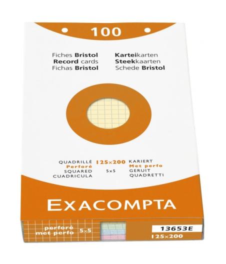 ETUI 100 F.BRISTOL ASS 125/200 5X5 PERF