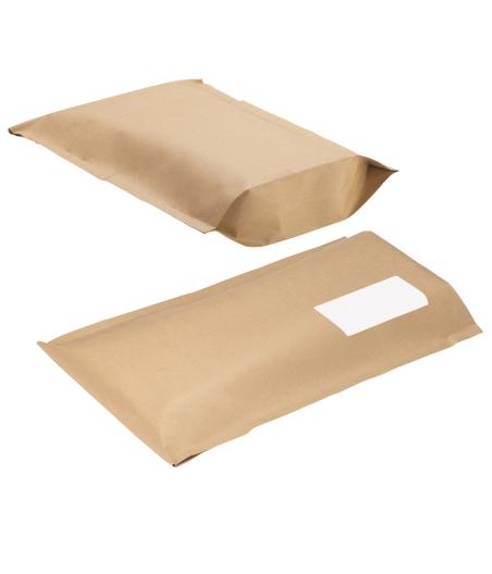 BOITE DE 125  POCHETTES FORMAT 280X365 AVEC SOUFFLETS TRADITIONNELS DE 70 MM KRA