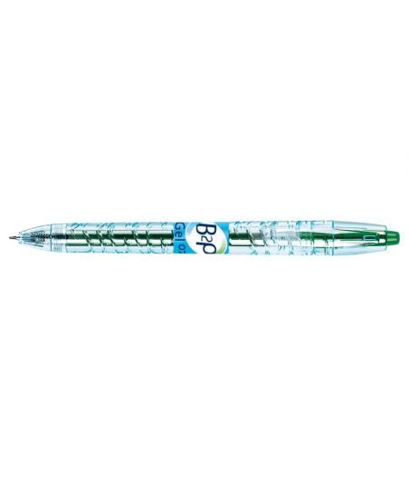 B2P GEL - ROLLER ENCRE GEL - VERT - BEGREEN - POINTE MOYENNE 0.5MM