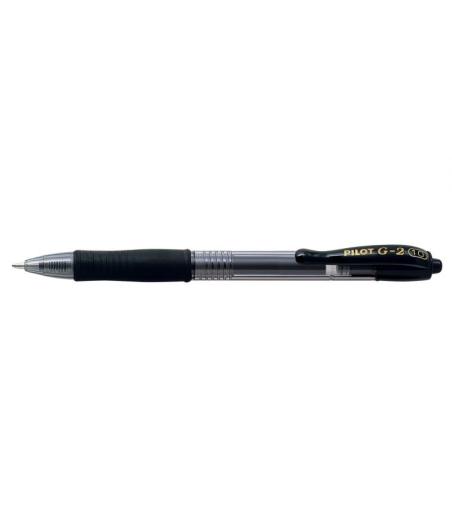 G-2 - ROLLER ENCRE GEL - NOIR - POINTE LARGE