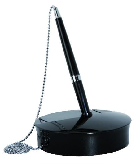 SOCLE+STYLO A BILLE CHAINETTE