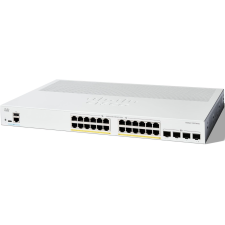 COMMUTATEUR CISCO CATALYST 1300 24 PORTS GE POE 4x10GIGABIT SFP+ BLANC