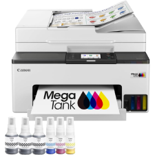 IMPRIMANTE JET D'ENCRE CANON MEGATANK MAXIFY GX2051 USB 2.0 WIFI 15PPM 250 FEUILLES BLANC