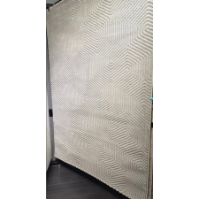 TAPIS TAPIS09 160X230CM MOTIF GEOMETRIQUE BEIGE ET ECRU
