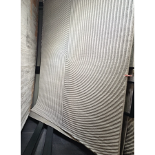 TAPIS TAPIS16 160X230CM MOTIF GRAPHIQUE BEIGE CLAIR ET GRIS