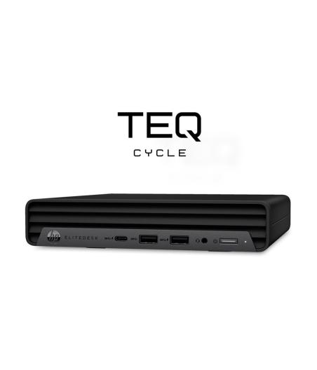 PC BUREAU TEQCYCLE P HP 800 G6 DM I5-10400T 16GO