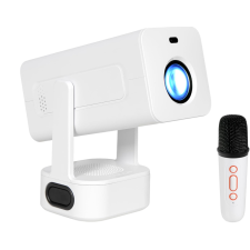VIDEOPROJECTEUR LIVOO DV157W PORTABLE ANDROID 13.0 ECRAN LCD RESOLUTION FULL HD TAILLE D'ECRAN 40 P...