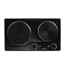 PLAQUE DE CUISSON ELECTRIQUE LIVOO DOC168N 2 FOYERS 1000W ET 1500W NOIR