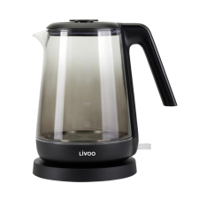 BOULLOIRE EN VERRE  LIVOO DOD216N 1.7L 2200W NOIR