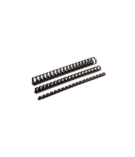 ANNEAUX PLASTIQUES 6 MM NOIR X 100
