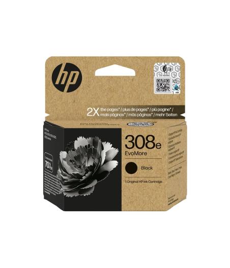 CARTOUCHE D'ENCRE HP 308E EVOMORE BLACK ORIGINAL INK CART