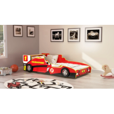 LIT VOITURE CHAMPION E143SR SOMMIER INCLUS ROUGE
