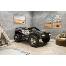 LIT VOITURE SPEED JEEP AVEC LUMIERE B138SBL SOMMIER INCLUS