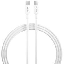 CABLE DEVIA USB-C-C PD 100WATTS 5A 1.5METRES SMART X BLANC