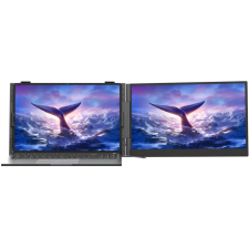 MONITEUR PORTABLE BLACKVIEW SCM6 IPS 14POUCES 2 USB-C 4.5MM GRIS