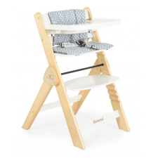 CHAISE HAUTE ÉVOLUTIVE EN BOIS CANGAROO CARAMEL ET BLANC DÈS 6MOIS