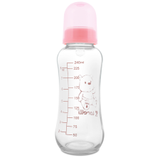 BIBERON EN VERRE LORELLI BLUSH PINK 240ML DÈS LA NAISSANCE