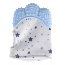 GANT DE DENTITION EN SILICONE CANGAROO OLIVE BLUE DÈS LA NAISSANCE