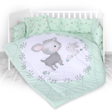 TOUR DE LIT LILY AGNEAU VERT POUR LIT BÉBÉ 60X120 CM