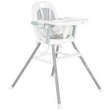 CHAISE HAUTE ÉVOLUTIVE 3-EN-1 CANGAROO AMARETTI GRISE