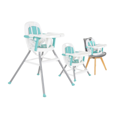 CHAISE HAUTE ÉVOLUTIVE 3-EN-1 CANGAROO AMARETTI VERT MENTHE