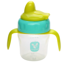 GOBELET D’APPRENTISSAGE AVEC PAILLE CANGAROO 150 ML BLEU DÈS 6 MOIS