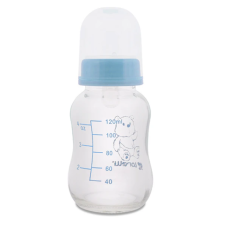 BIBERON EN VERRE BABY CARE 120 ML BLEU