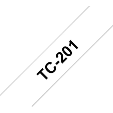 RUBAN ETIQUETTES BROTHER TC 7.7M - 12MM NOIR