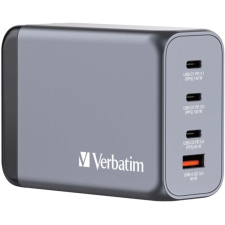 ADAPTATEUR SECTEUR VERBATIM GNC-240 USB-C 4PORTS GRIS