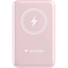 BANQUE D'ALIMENTATION SANS FIL VERBATIM CHARGE'N GO 10000MAH USB-C ROSE