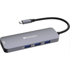 CONCENTRATEUR VERBATIM CMH 08 USB-C PRO MULTIPORTS