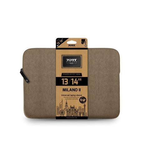 SACOCHE POCHETTE PC PORT DESIGNS MILANO II ECO SLEEVE 13/14