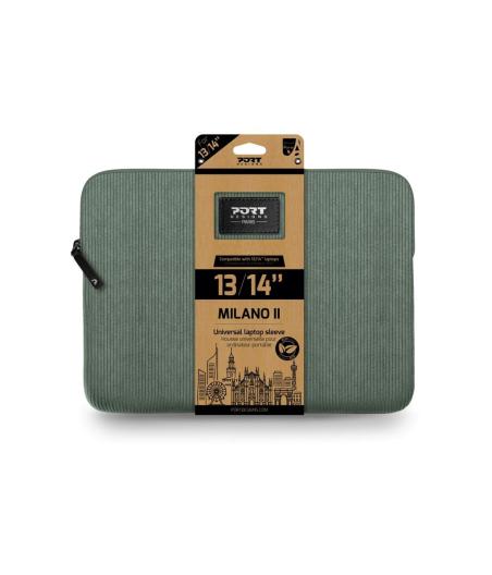 SACOCHE POCHETTE PC PORT DESIGNS MILANO II ECO SLEEVE 13/14