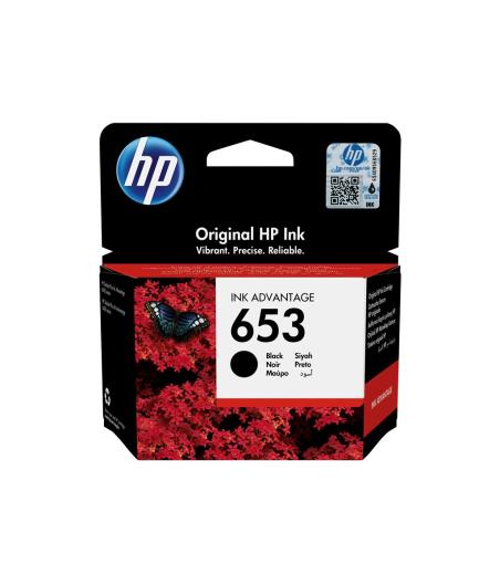 CARTOUCHE D'ENCRE HP 653 BLACK INK ADVANTAGE CARTRIDGE