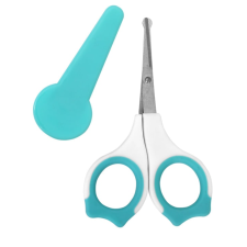 CISEAUX POUR BÉBÉ AVEC ÉTUI LORELLI BLEU