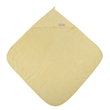 SERVIETTE DE BAIN POUR BÉBÉ LORELLI 80X80CM JAUNE
