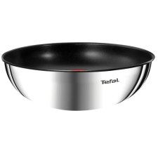 WOK TEFAL INGENIO DAILY COOK L8977704 26CM REVÊTEMENT ANTIADHÉSIF TOUS FEUX DONT INDUCTION INOX